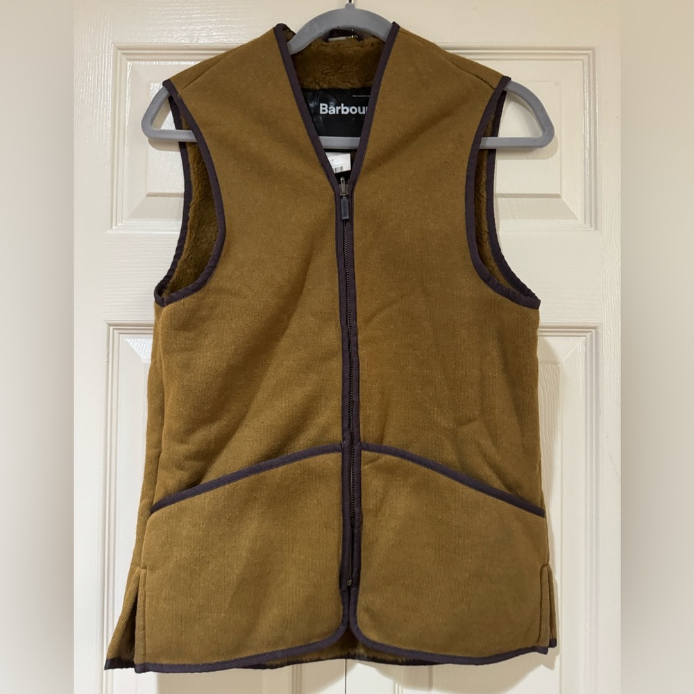 Barbour Warm Pile Waistcoat/Zip-In Liner